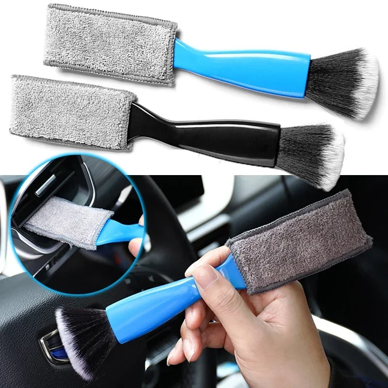 Double-Sided Car Air Condition - مراجعة Car Cleaning Brush وسعره