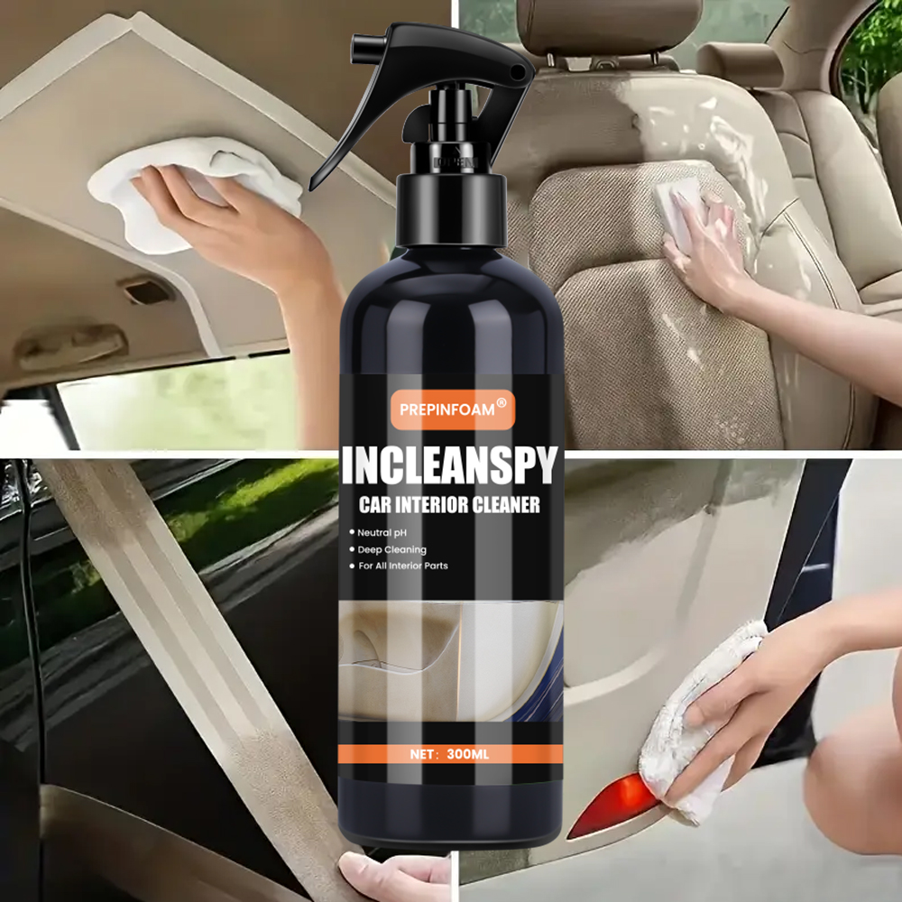 Car foam cleaner Interior Stai - مراجعة Seat Cleaner Fabric وسعره