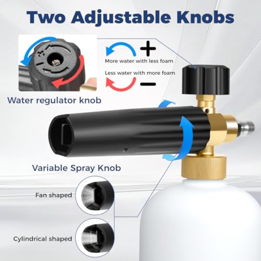 for Pressure Washer, Industria - مراجعة Foam Cannon Car Wash وسعره