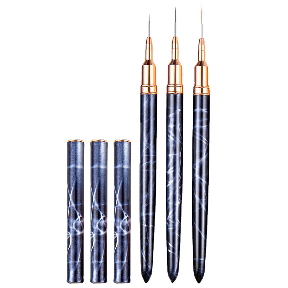 3Pcs Nail Art Brush Set Profes - مراجعة Detailing Brush Set وسعره