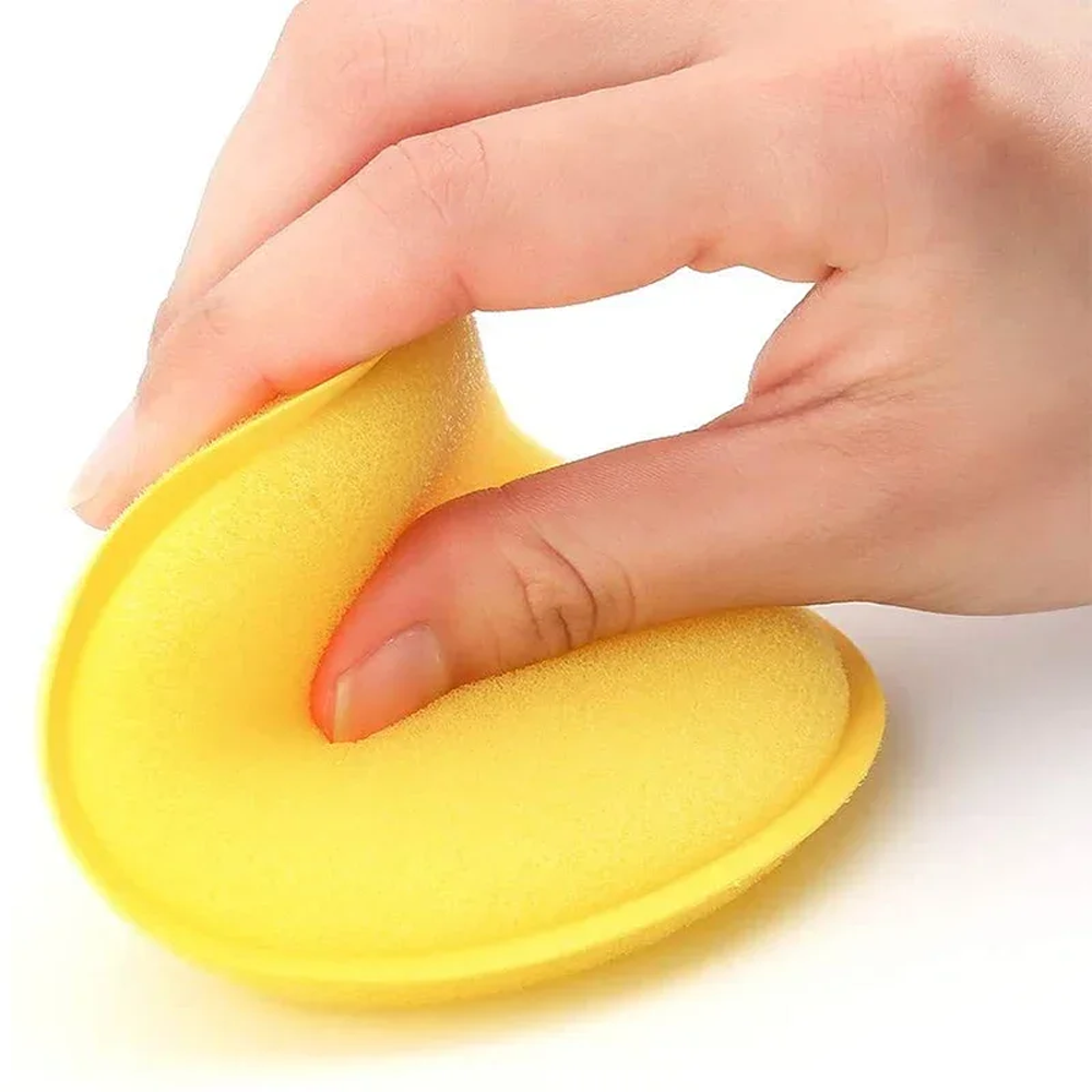 50pcs Round Car Ultra Soft Foa - مراجعة Wax Applicator Pad وسعره
