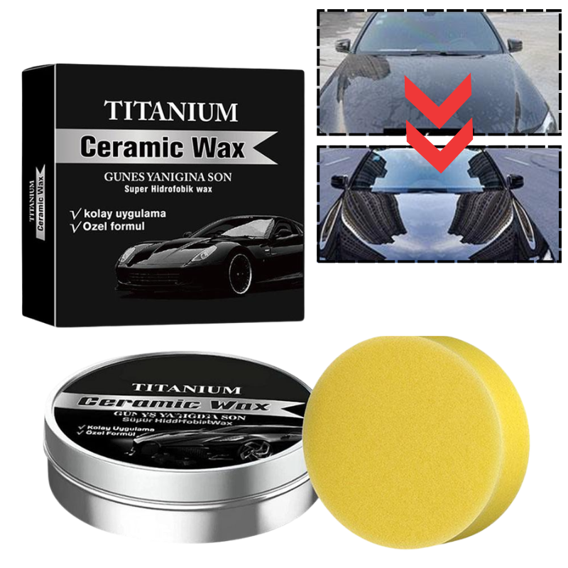 1-5pcs Ceramic Wax Cream Easy  - مراجعة Car Wax Ceramic Coating وسعره