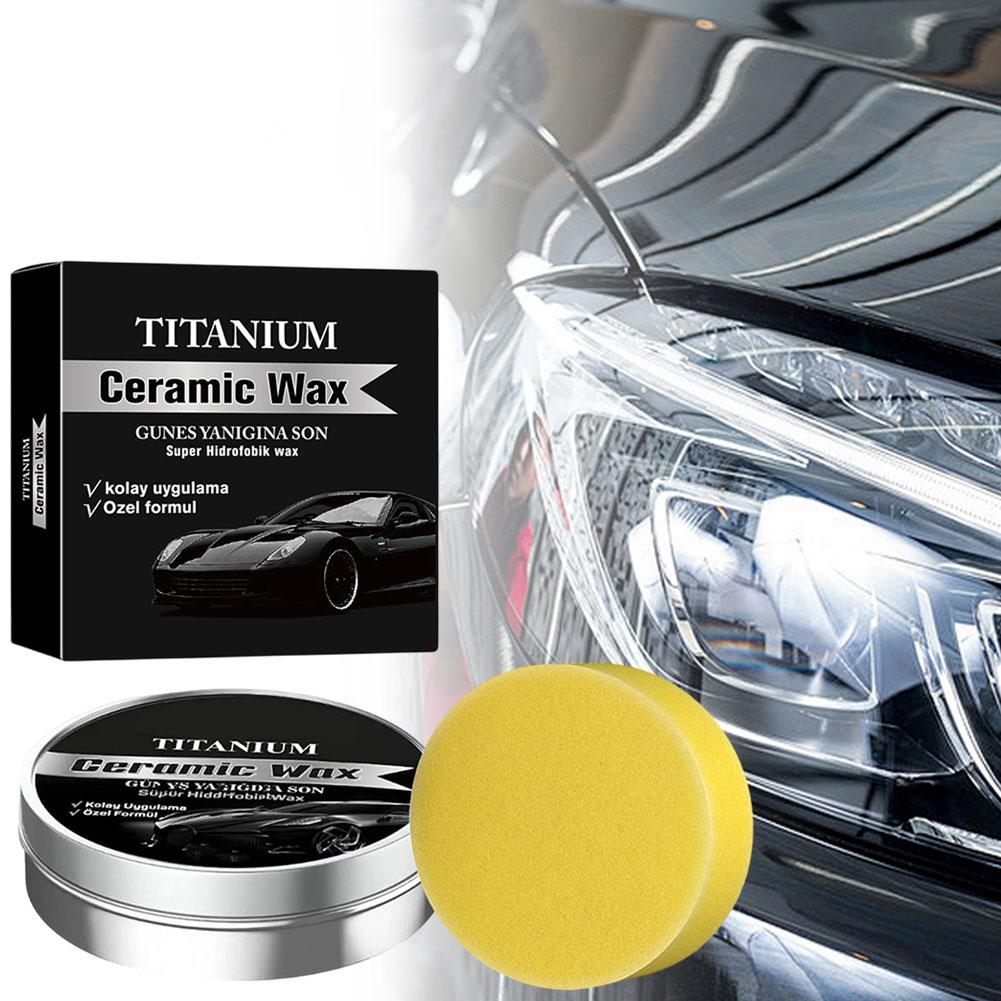 1-5pcs Ceramic Wax Cream Easy  - مراجعة Car Wax Ceramic Coating وسعره
