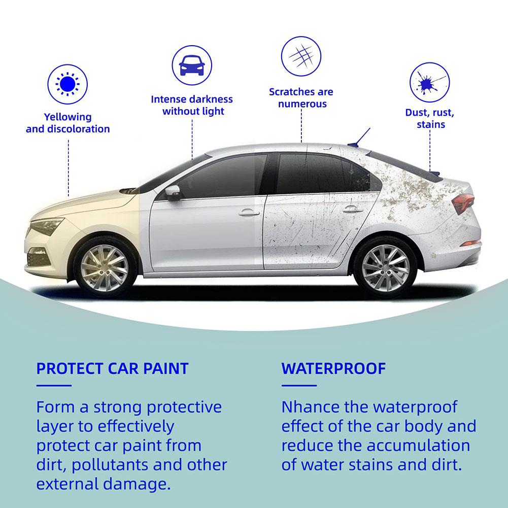 1-5pcs Ceramic Wax Cream Easy  - مراجعة Car Wax Ceramic Coating وسعره
