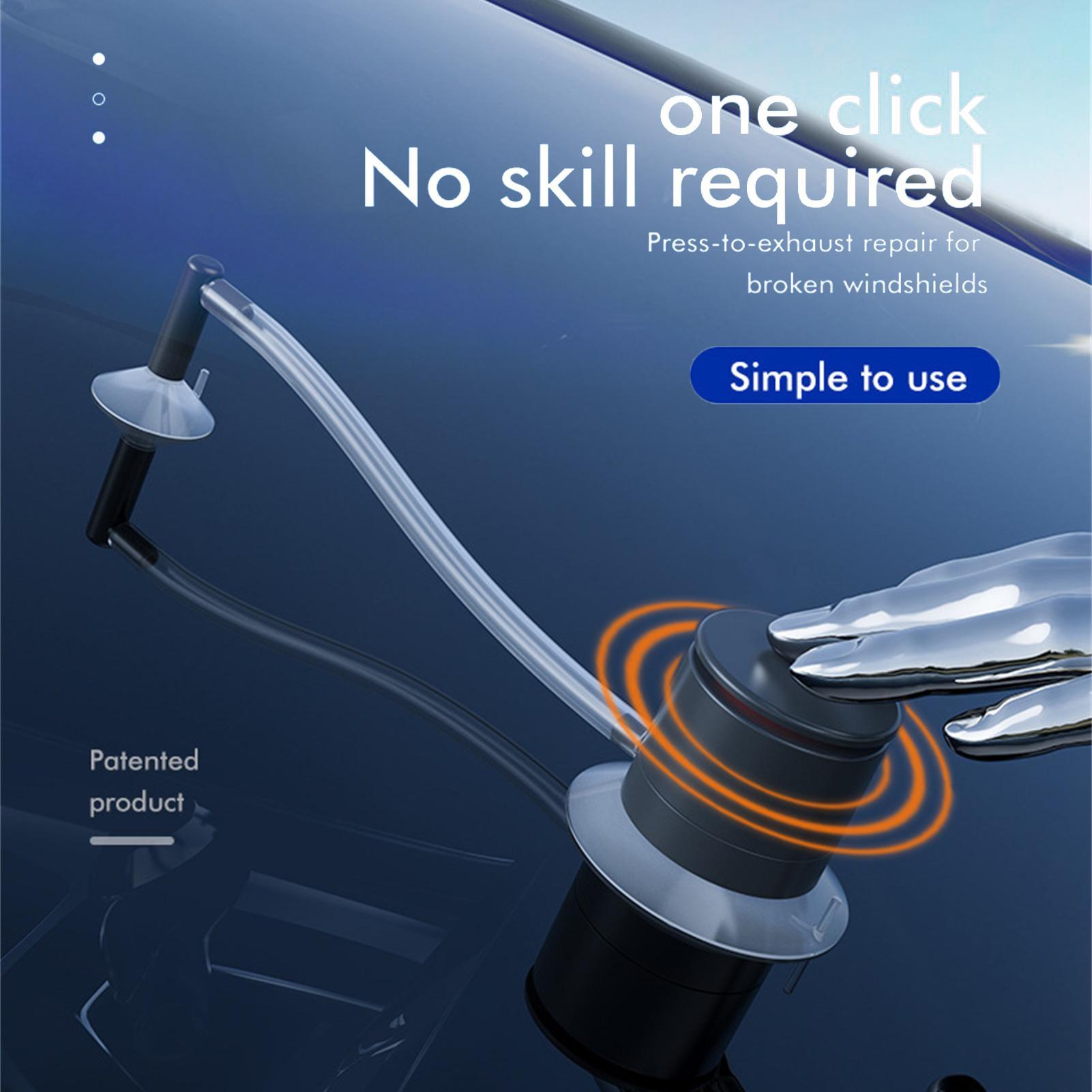 Windshield Repair Kit Automoti - مراجعة Glass Cleaner Streak وسعره