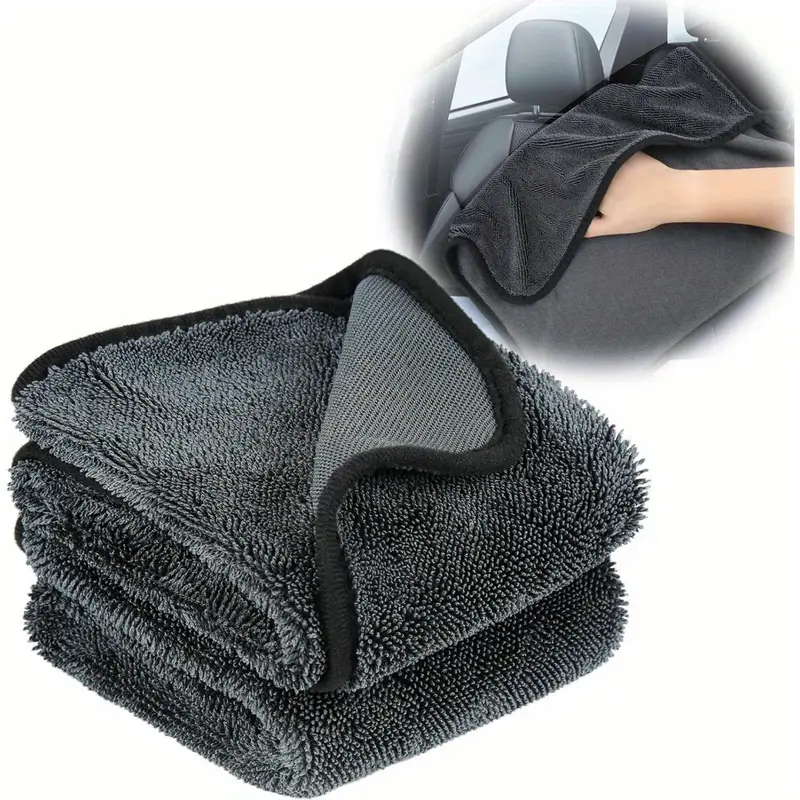 1/5pcs Heavy-Duty Car Towel 12 - مراجعة Microfiber Towel Detailing وسعره