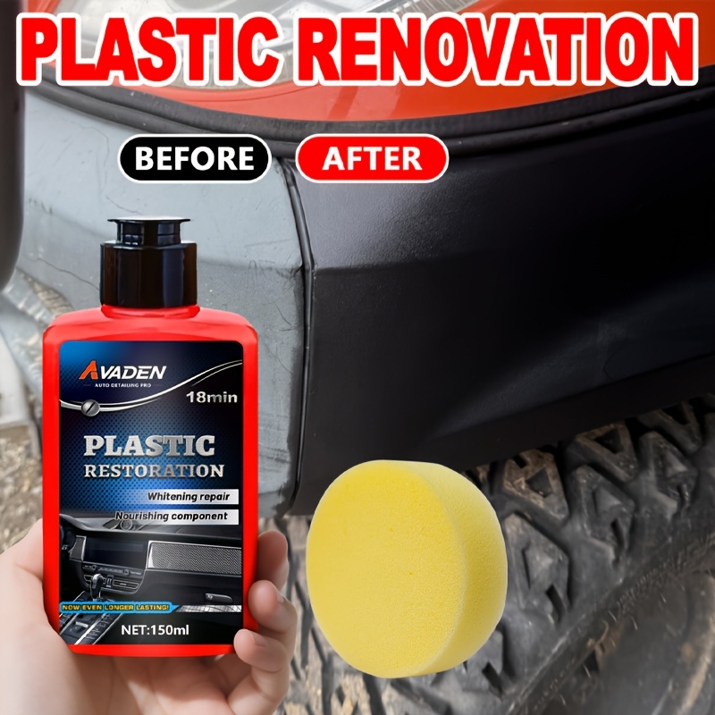 Black Trim Restorer - Unique D - مراجعة Trim Restorer Plastic وسعره