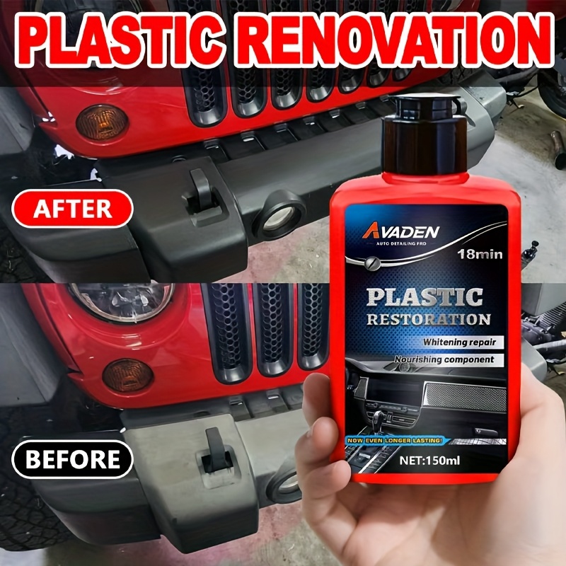 Black Trim Restorer - Unique D - مراجعة Trim Restorer Plastic وسعره