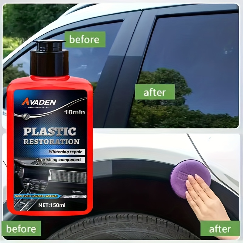 Black Trim Restorer - Unique D - مراجعة Trim Restorer Plastic وسعره