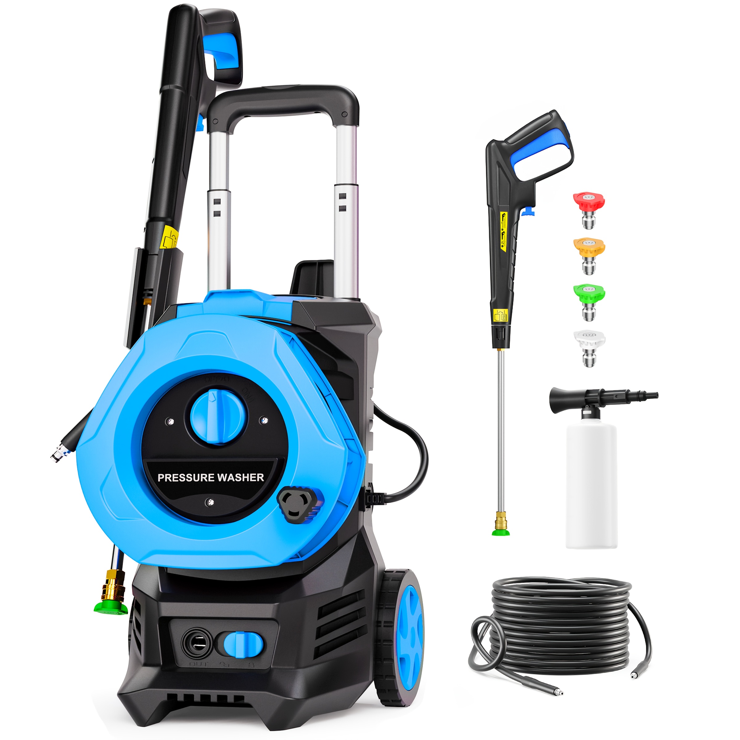 Electric Pressure Washer Power - مراجعة Foam Cannon Car Wash وسعره