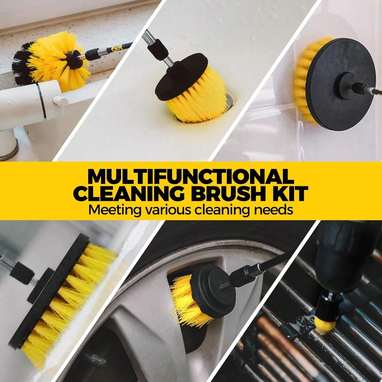 20Pack Drill Brush Attachments - مراجعة Car Cleaning Brush وسعره
