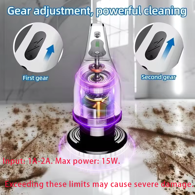 Wireless Electric Spin Scrubbe - مراجعة Car Cleaning Brush وسعره