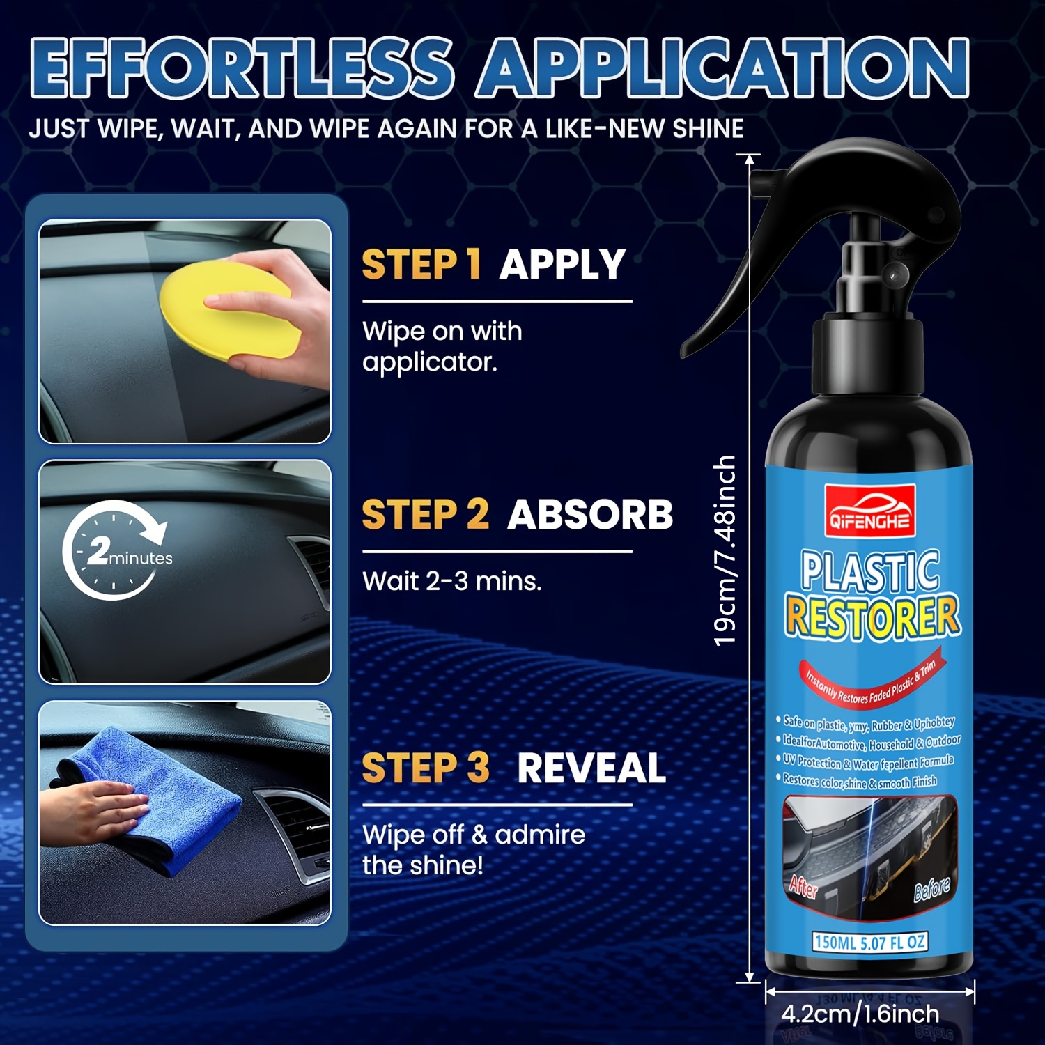 Black Trim And Plastic Restore - مراجعة Trim Restorer Plastic وسعره