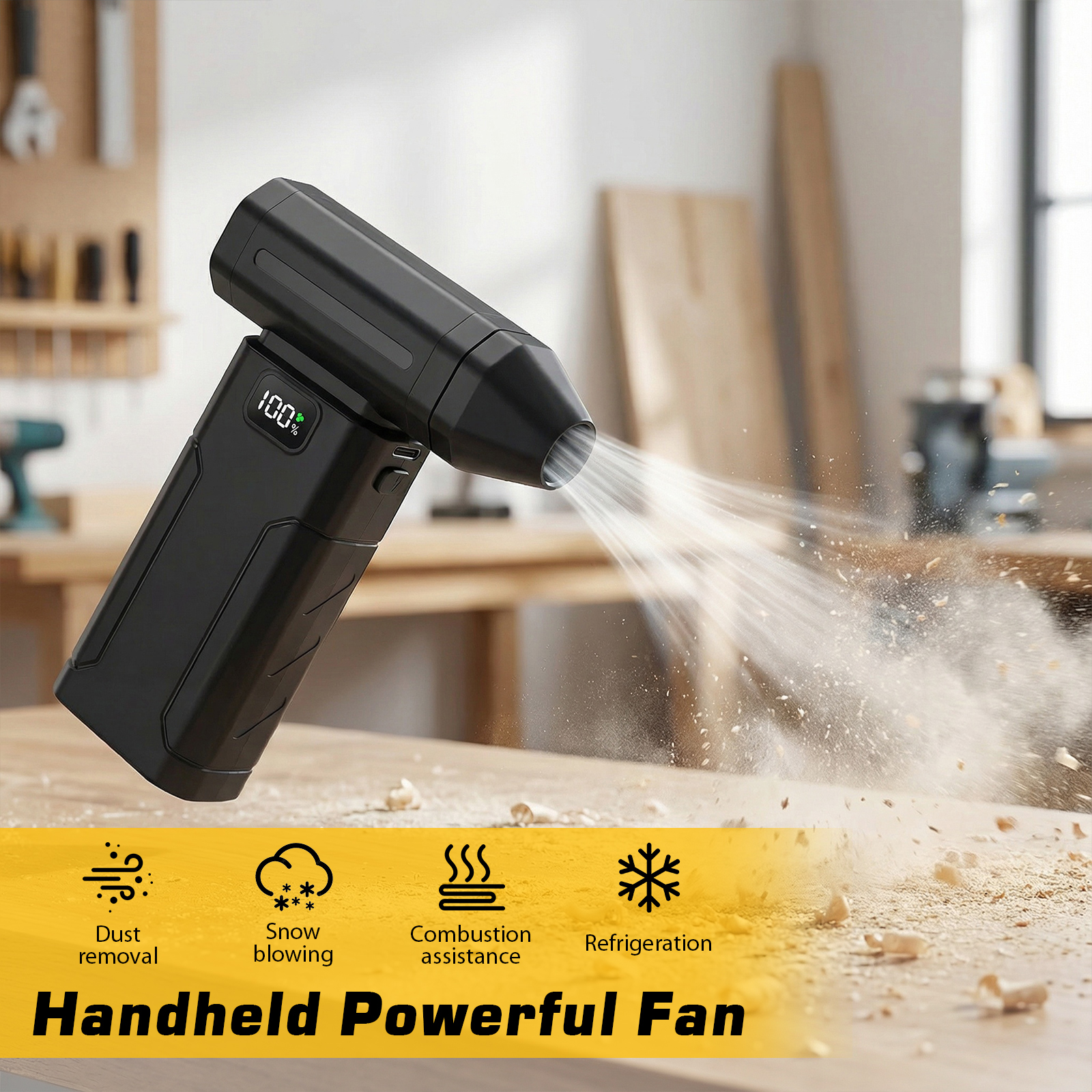 Powerful Air Blower 5-Speed Ha - مراجعة Dryer Car Blower وسعره