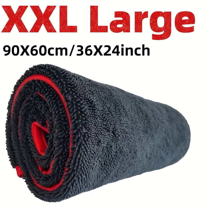 Ultra Absorbent Car Towel XXL  - مراجعة Microfiber Towel Detailing وسعره