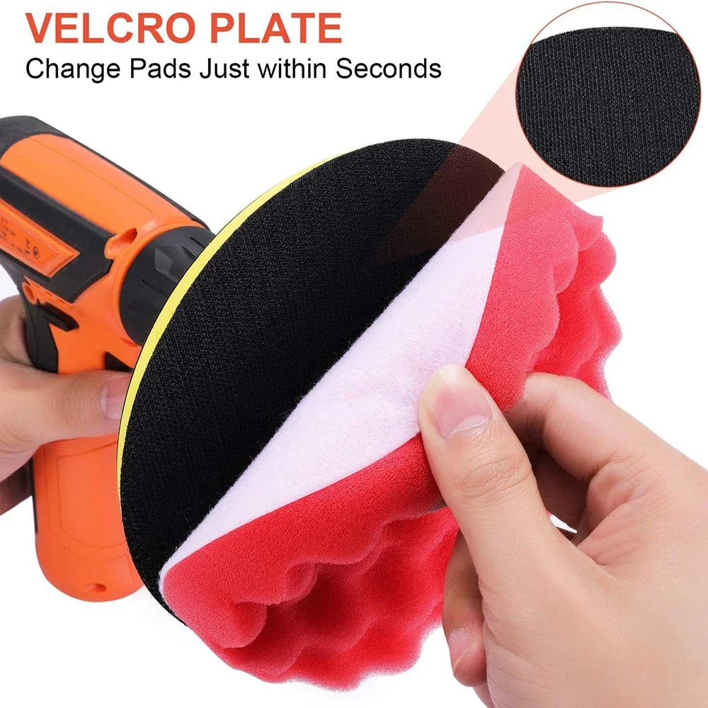 New 8Pcs Car Polishing Pads Ki - مراجعة Polish Pad Set Buffer وسعره