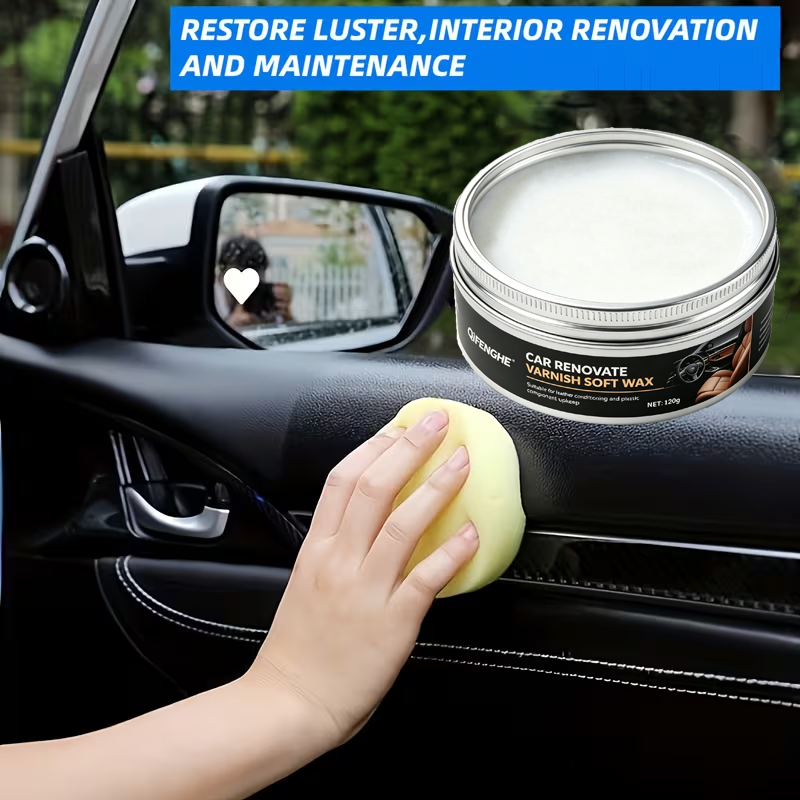 Car Renovate Varnish Soft Wax  - مراجعة Trim Restorer Plastic وسعره