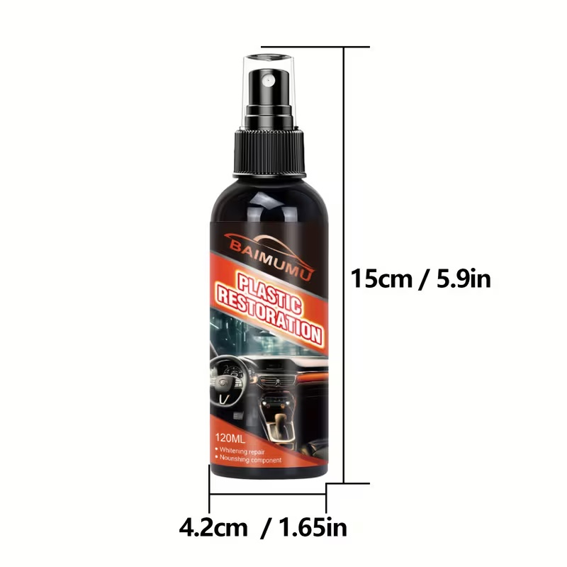 120ml Car Plastic Restorer Spr - مراجعة Trim Restorer Plastic وسعره