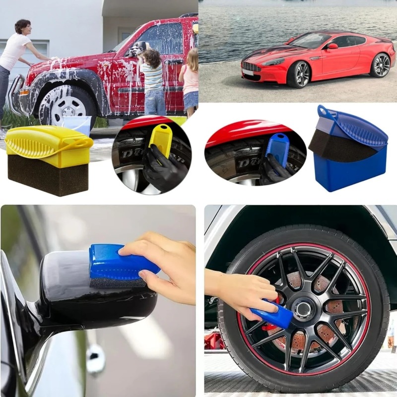 Car Wheel Hub Brush Lidded Pol - مراجعة Wax Applicator Pad وسعره