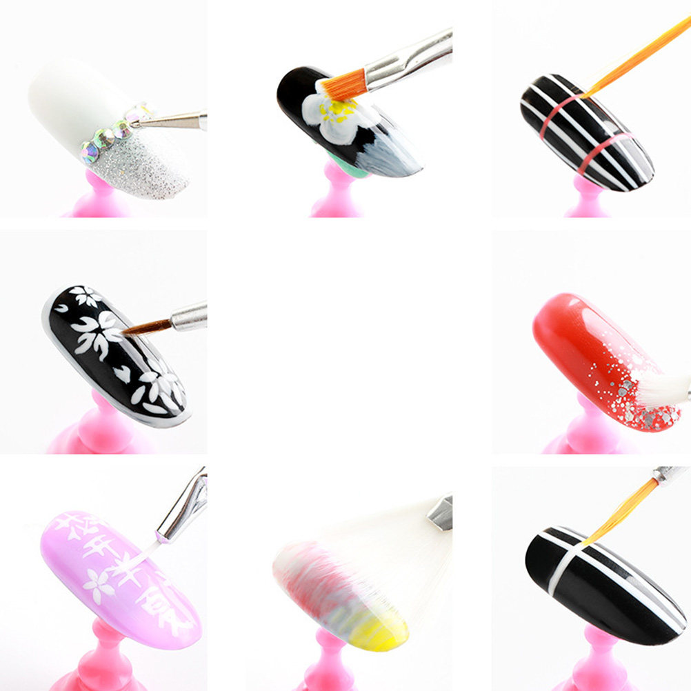 20Pcs Nail Art Pen Brush Set S - مراجعة Detailing Brush Set وسعره