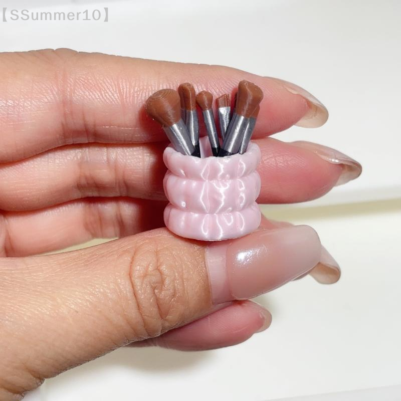 【SSummer10】1/12 Dollhouse Mini - مراجعة Detailing Brush Set وسعره