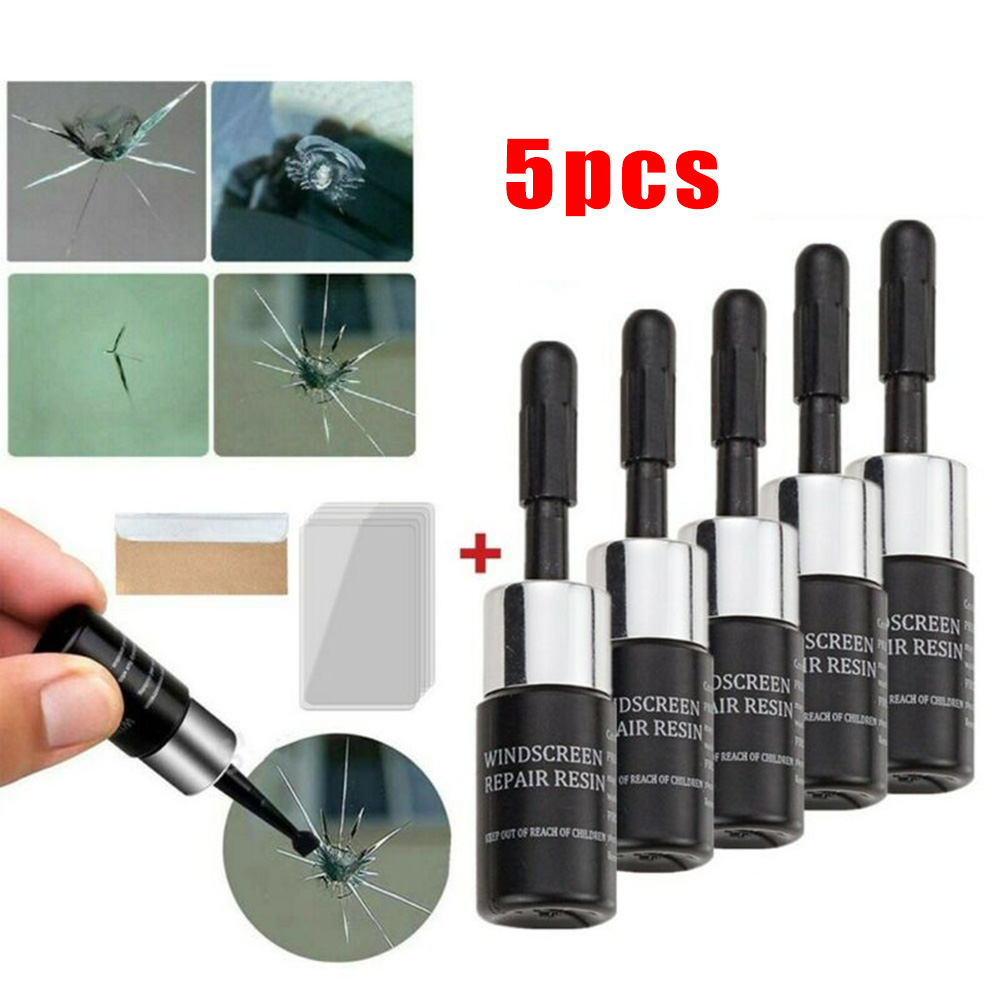 5PCS Automotive Glass Nano Rep - مراجعة Glass Cleaner Streak وسعره