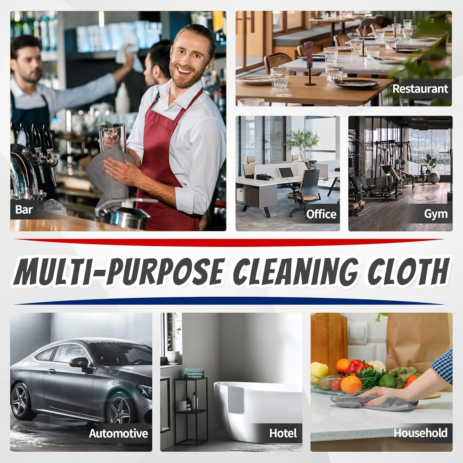 1/50pcs Microfiber Cleaning Cl - مراجعة Microfiber Towel Detailing وسعره