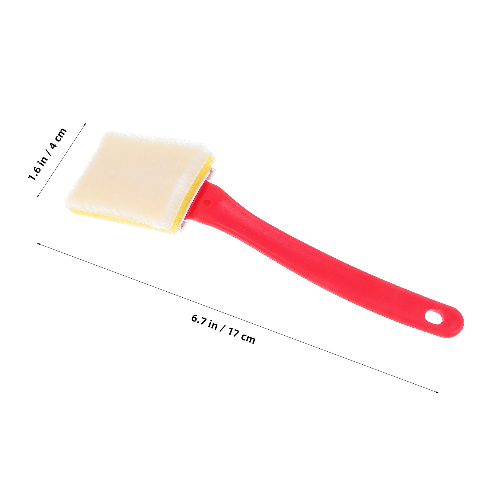 Edge Painting Tool Thick Nylon - مراجعة Wax Applicator Pad وسعره