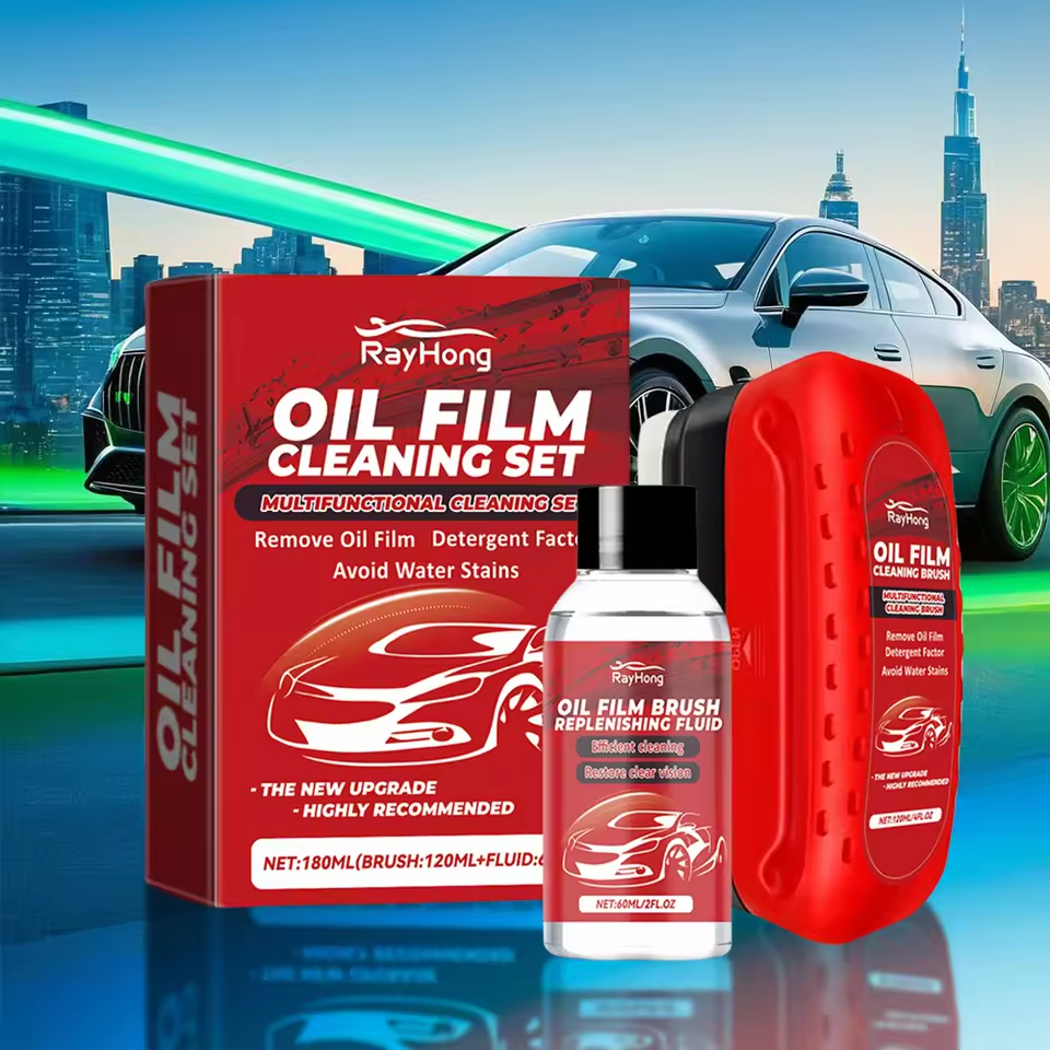 Car Glass Oil Film Remover Gla - مراجعة Car Cleaning Brush وسعره