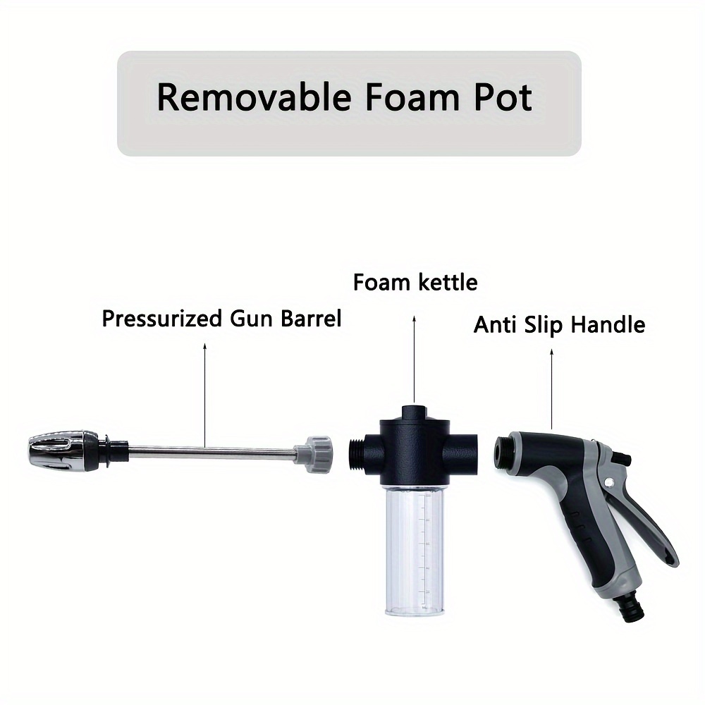 High-Pressure Car Washing Wate - مراجعة Pressure Washer Foam Gun وسعره