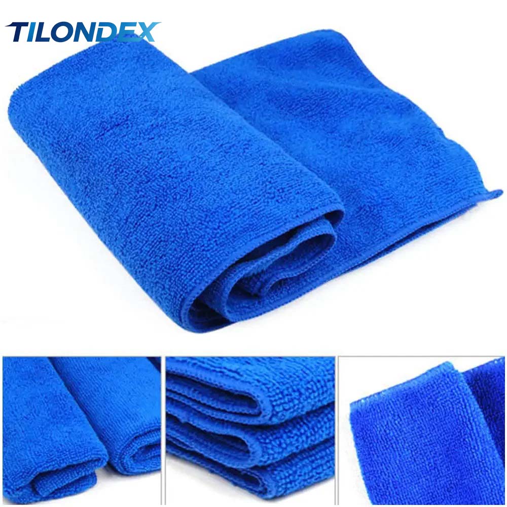 2PCS Royal Blue Soft Non-Scrat - مراجعة Microfiber Towel Detailing وسعره