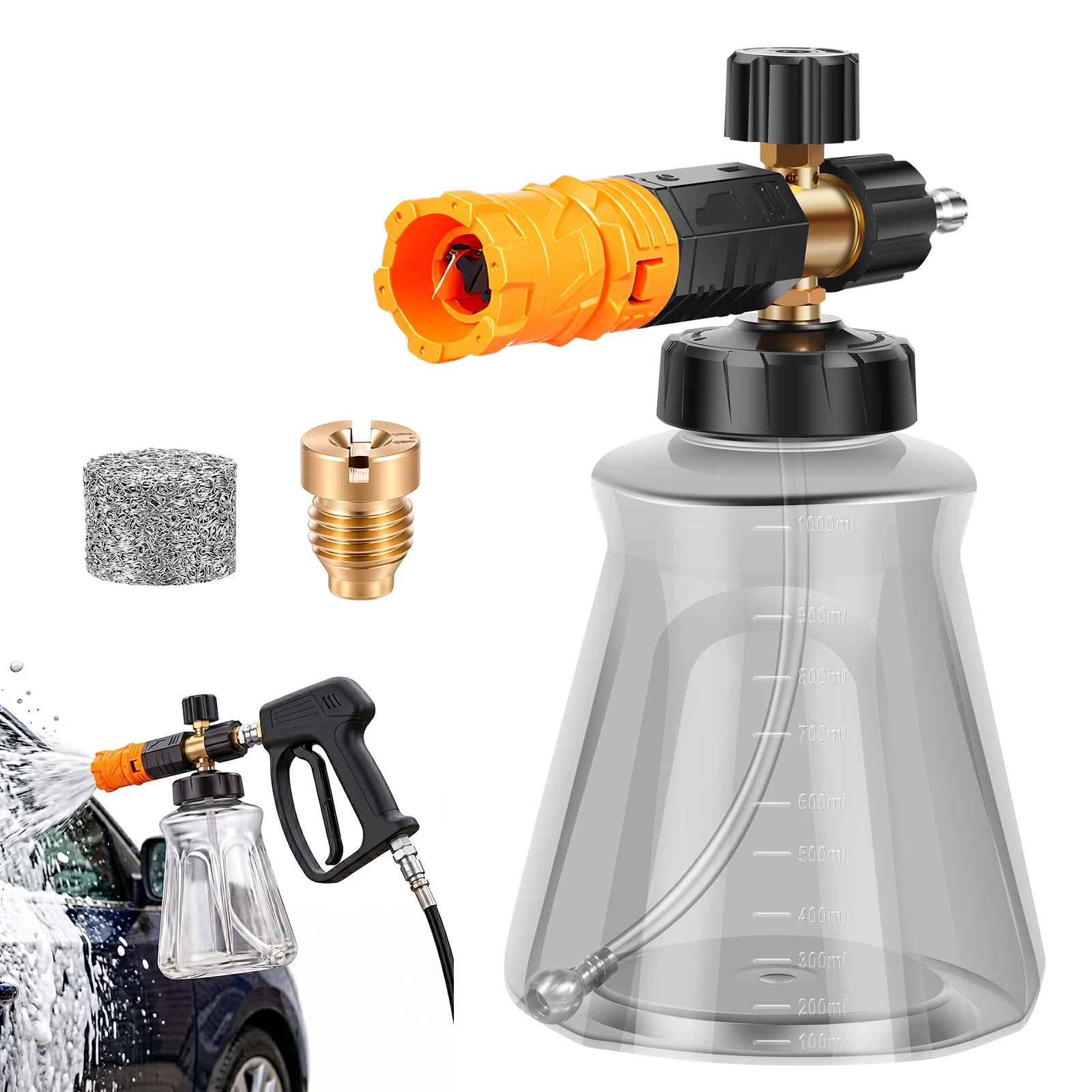 Foam Cannon for Pressure Washe - مراجعة Foam Cannon Car Wash وسعره