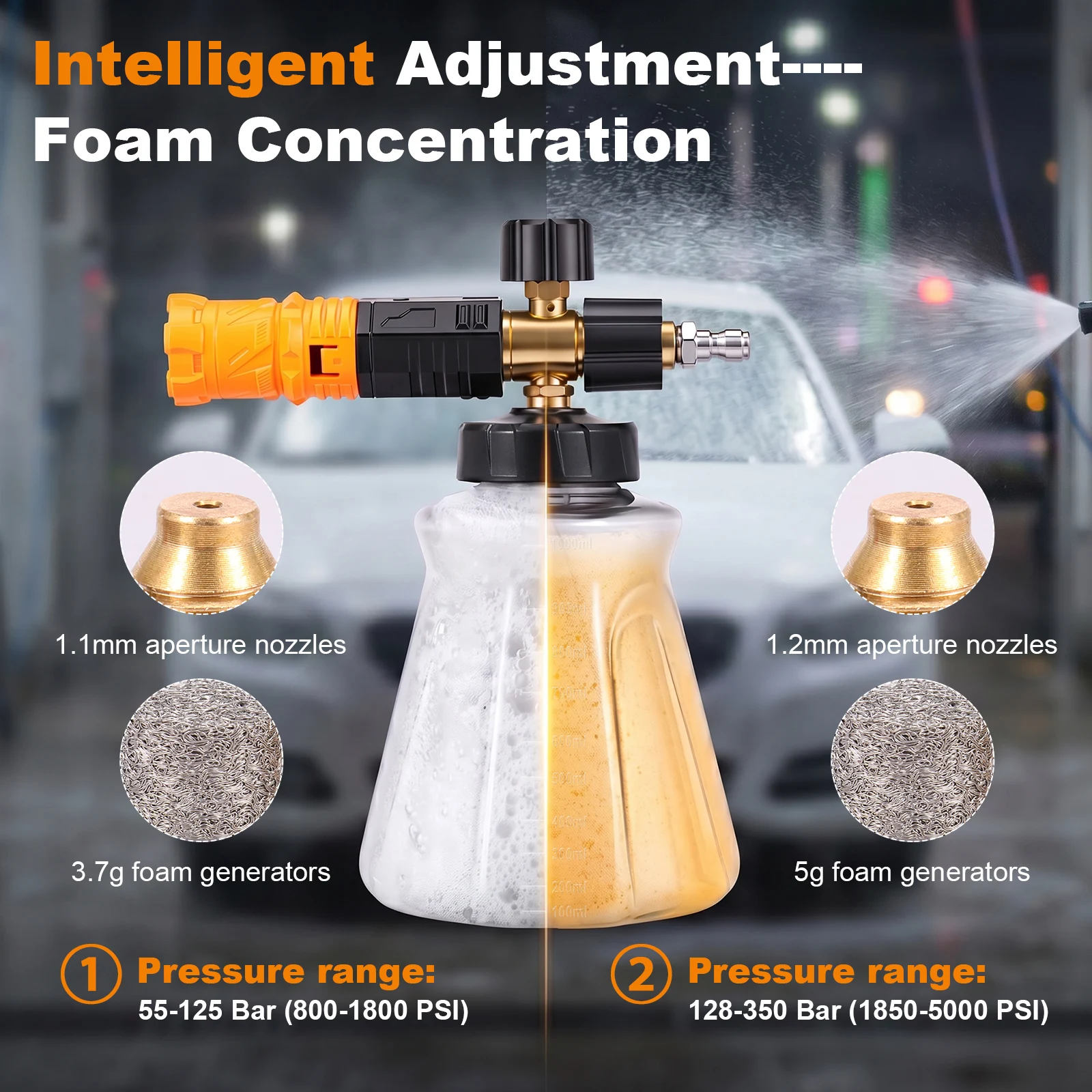 Foam Cannon for Pressure Washe - مراجعة Foam Cannon Car Wash وسعره