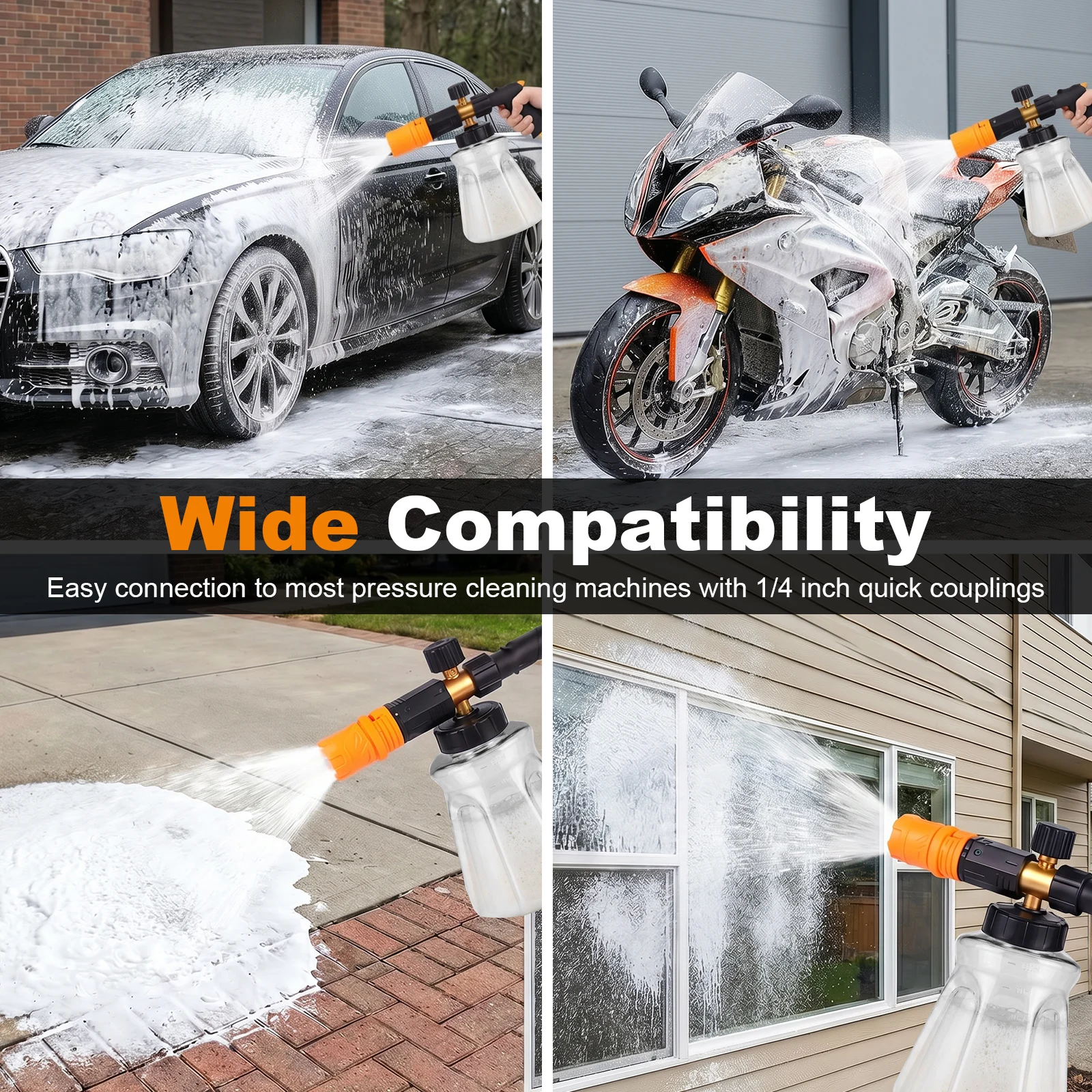 Foam Cannon for Pressure Washe - مراجعة Foam Cannon Car Wash وسعره