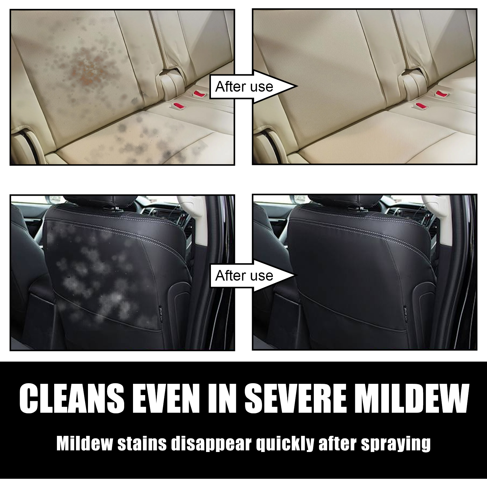 Car Mildew Remover Spray Multi - مراجعة Seat Cleaner Fabric وسعره