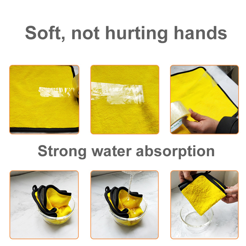 30x30/40/60CM Car Wash Microfi - مراجعة Interior Detailing Kit وسعره